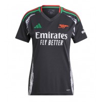 Camiseta Arsenal Segunda Equipación Replica 2024-25 para mujer mangas cortas